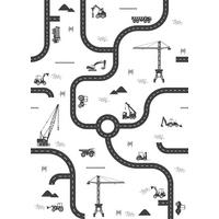 FOTOTAPETE Fahrzeuge 200 x 279 cm - Schwarz, Papier (200/279cm) - ESTAhome