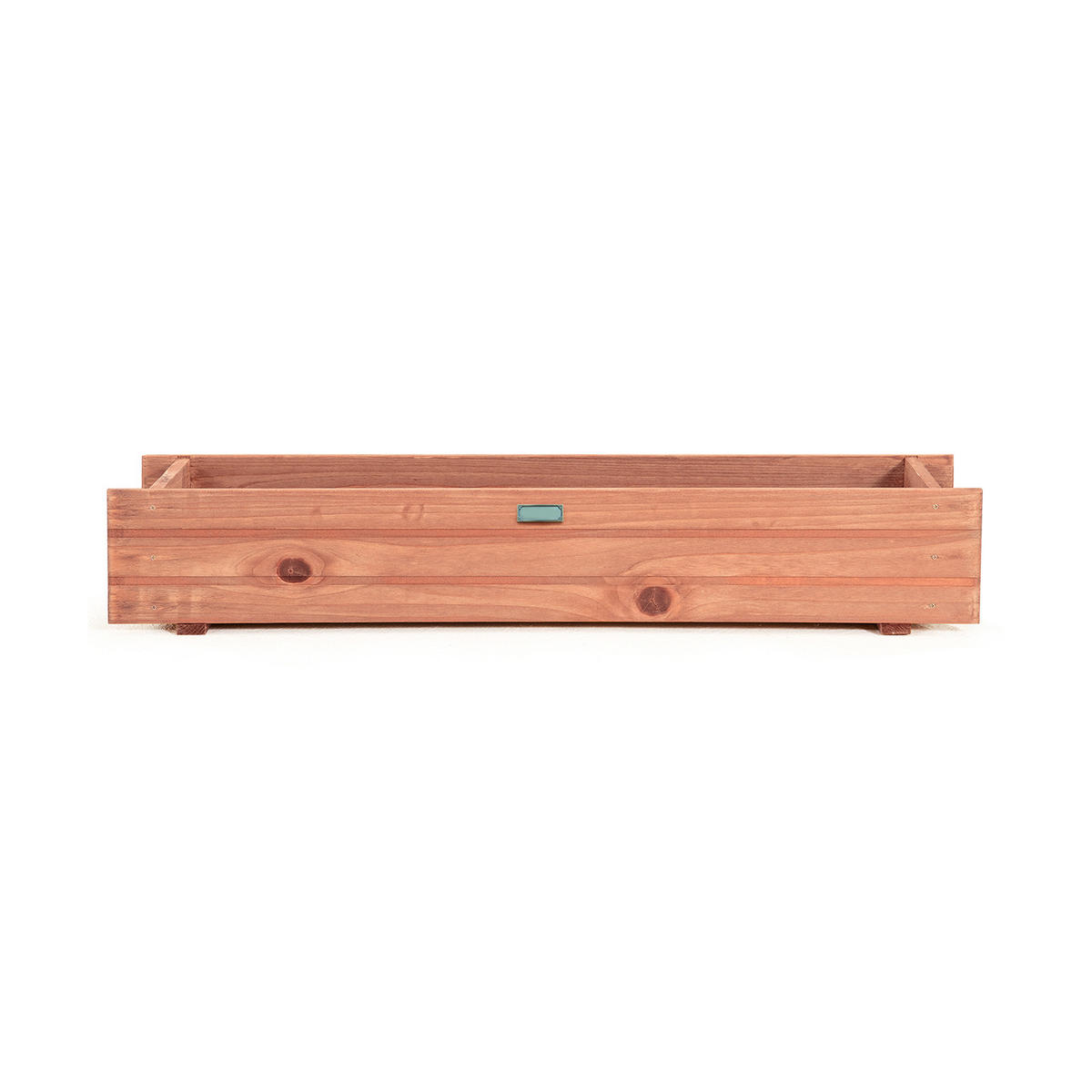 HOCHBEET Braun - Braun, Holz (18/16/91.5cm) - COSTWAY