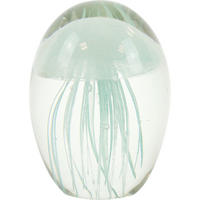 BRIEFBESCHWERER Medusa Mint - Mintgrün, Glas (9/12.5/9cm) - FURNARO