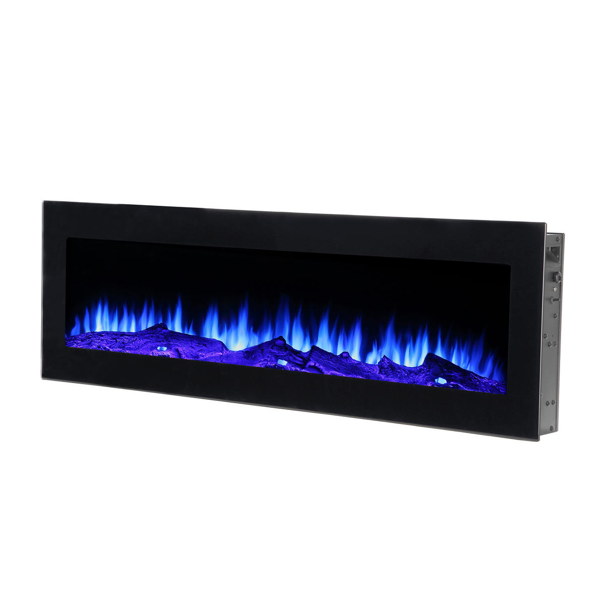 ELEKTROKAMIN Everest 250 cm - Schwarz, Metall (12/46/250cm) - Sedex