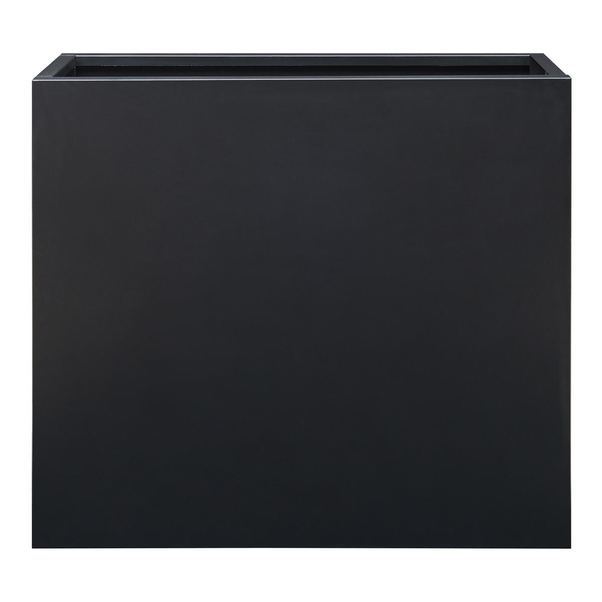 PFLANZKÜBEL Vaargel - Schwarz, Metall (90/82/30cm) - casa.pro