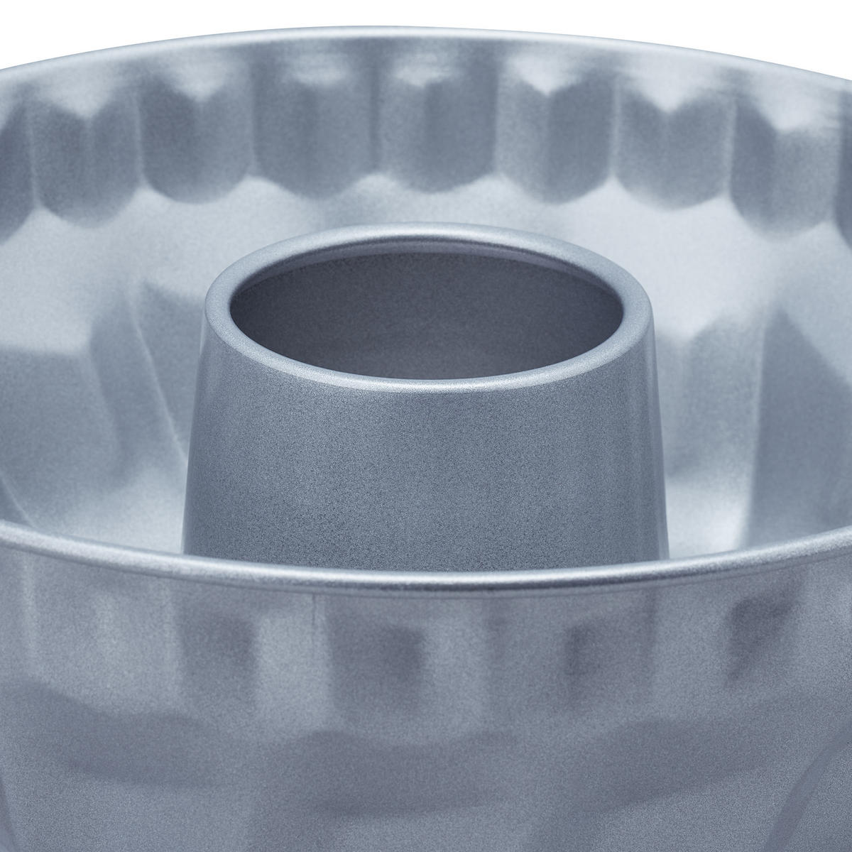 GUGELHUPFFORM - Silberfarben, Metall (25.5/9.5cm) - Relaxdays