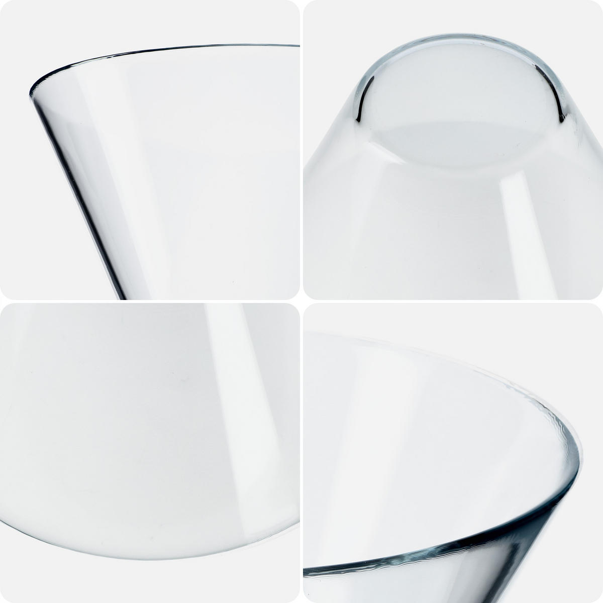 SALATSCHÜSSEL für Snacks, 17 cm, 1 Stück - Transparent, Glas (17cm) - KADAX