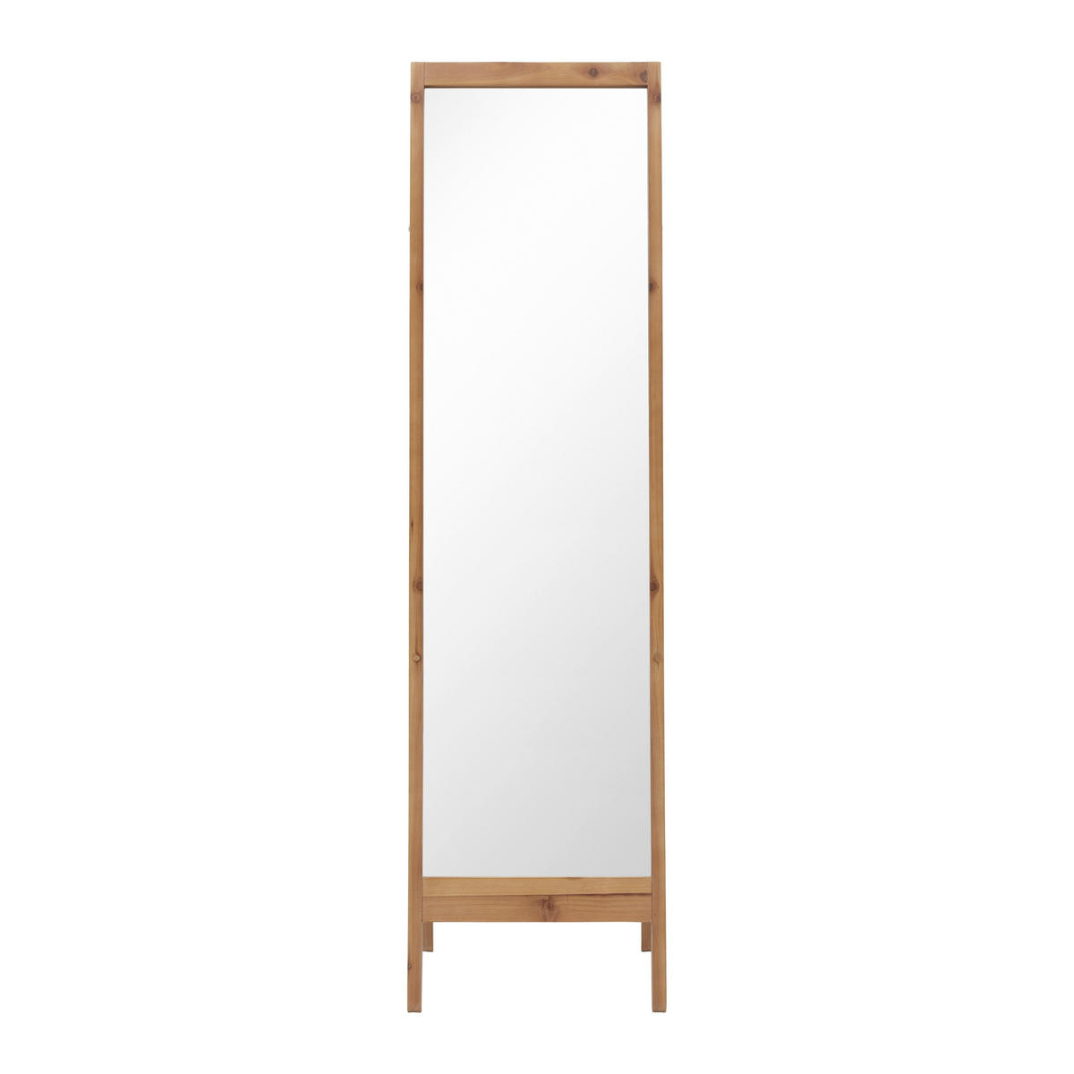 SPIEGEL Milias Natur ca. 46 /173 / 55 cm - Naturfarben, Holz (46/173/55cm)