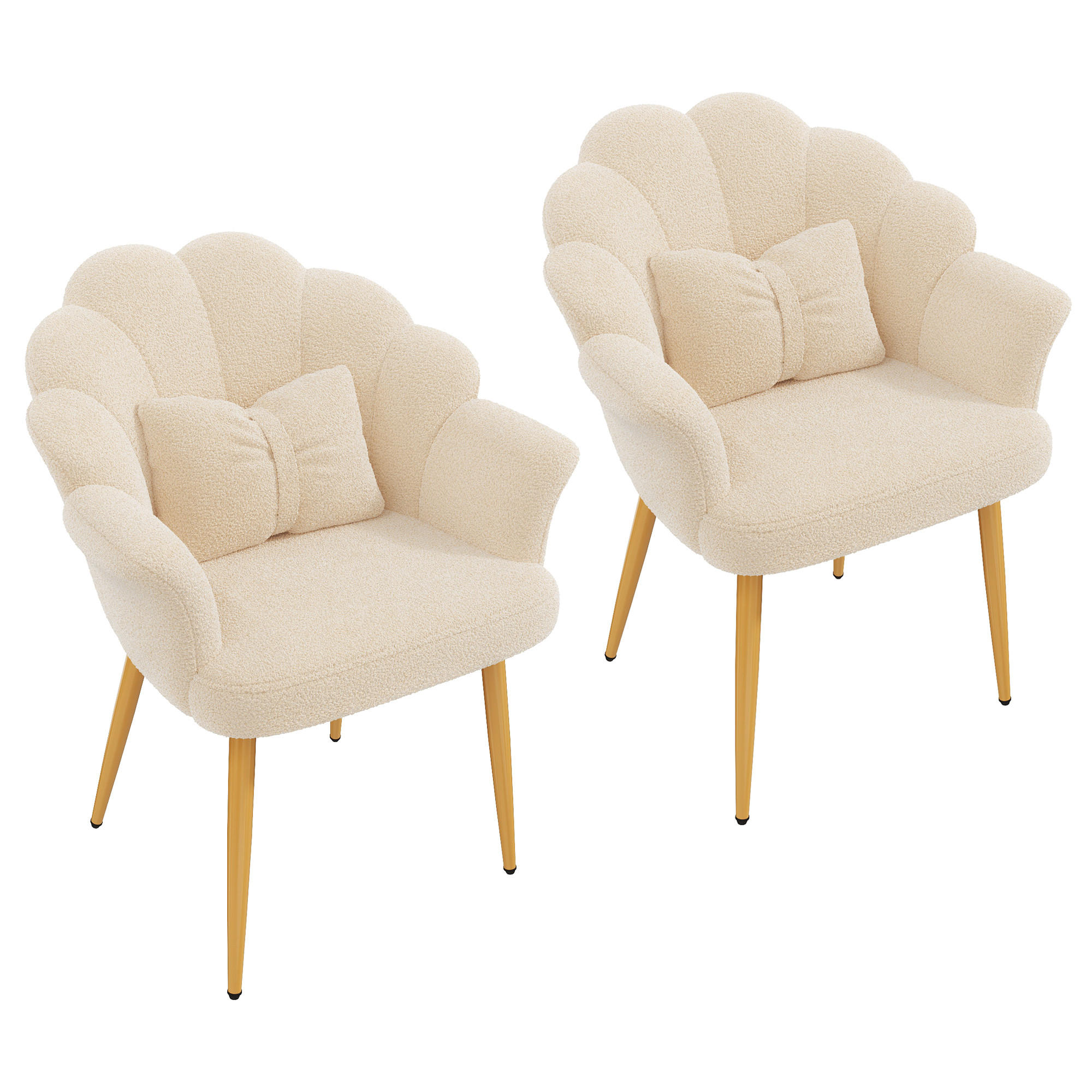ComfortXL Armlehnstuhl-Set Beige 65.5x85x64 cm