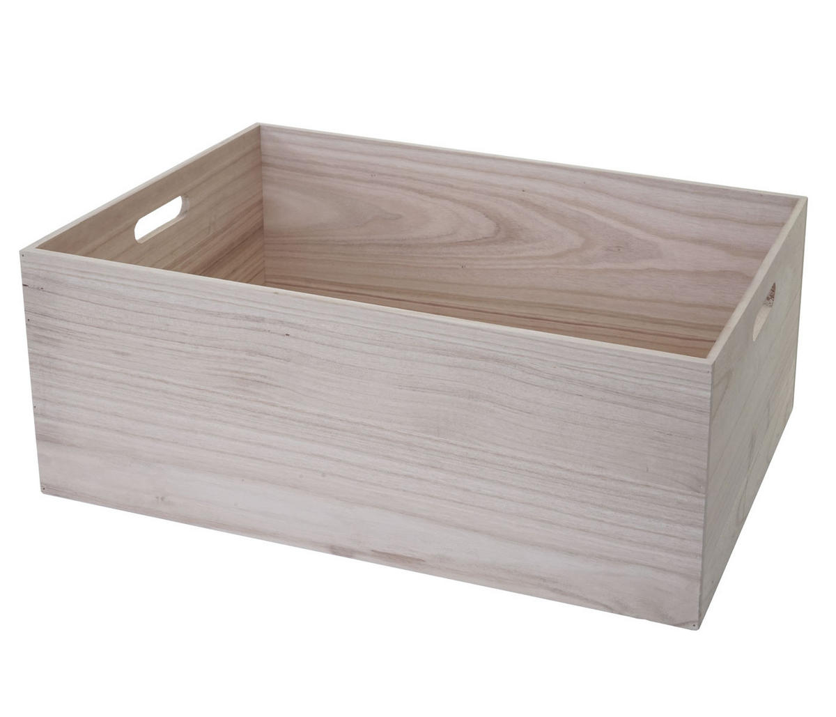 HOLZBOX Beige - Beige, Holz (24/40/60cm) - MCW
