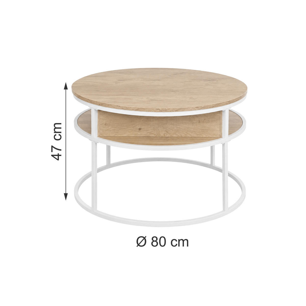 STOLÍK Biela béžová so zdvíhacou doskou s úložným priestorom - béžová, kov/kompozitné drevo (80/80/47cm) - Relaxdays
