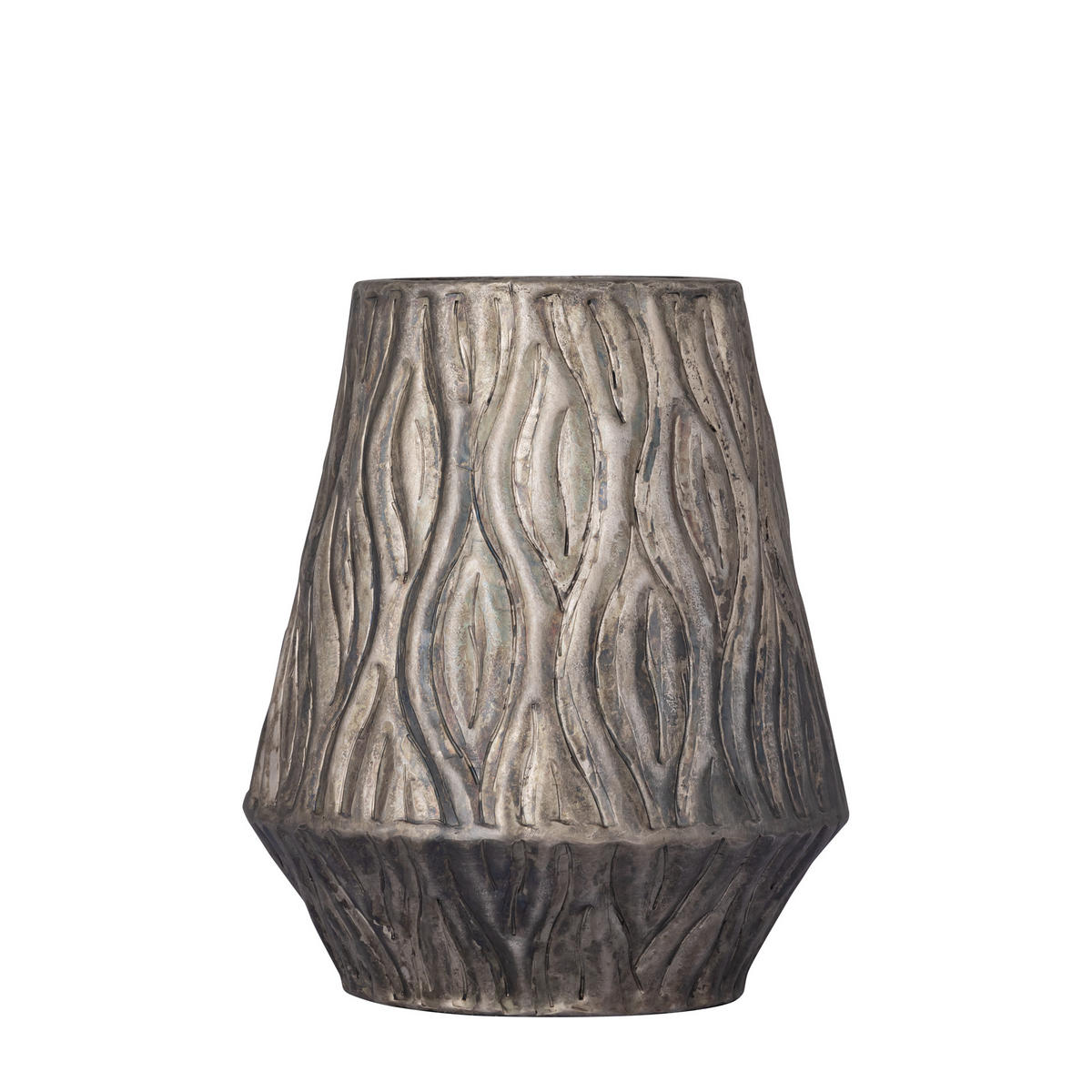 TOPF Deandra Silber 24.5/24.5/28.5cm - Silberfarben, Metall (28.5cm) - PTMD Collection