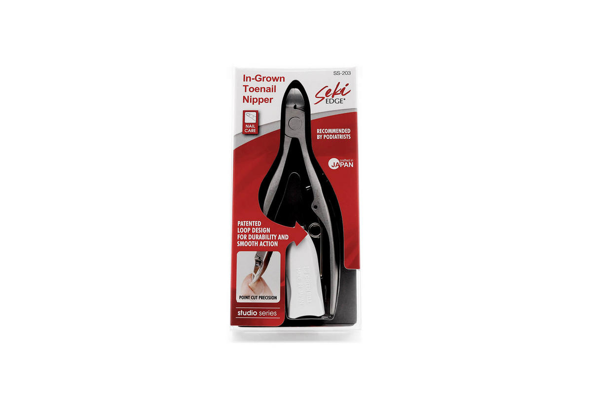 NAGELZANGE EDELSTAHL SS-203, 12.5 cm - Silberfarben, Metall (4.3/1.2/12.5cm) - Seki EDGE