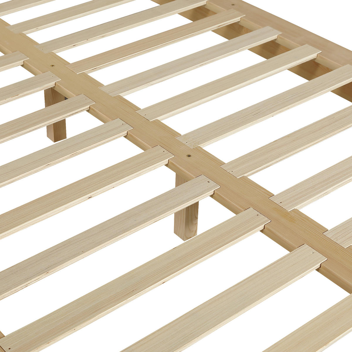 KINDERBETT 140/200 cm DE-02218, in Natur, mit gepolsterter Rückenlehne - Naturfarben, Holz (140/200cm) - ComfortXL
