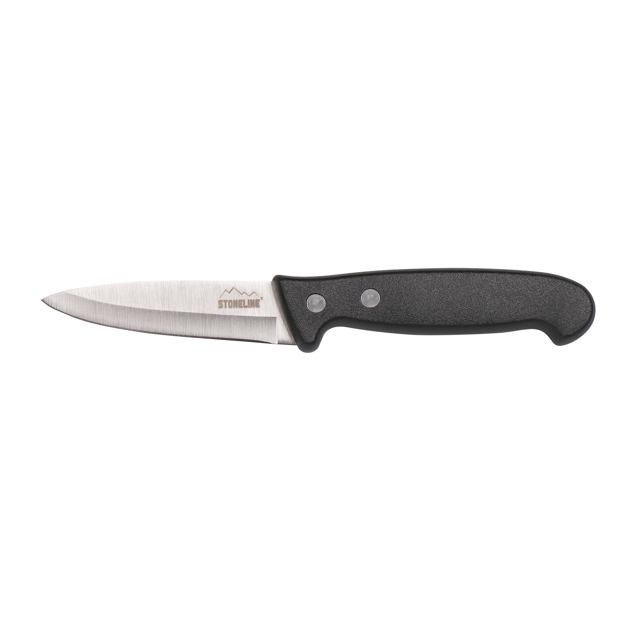 SCHÄLMESSER - Schwarz, Metall (18.7cm) - Stoneline