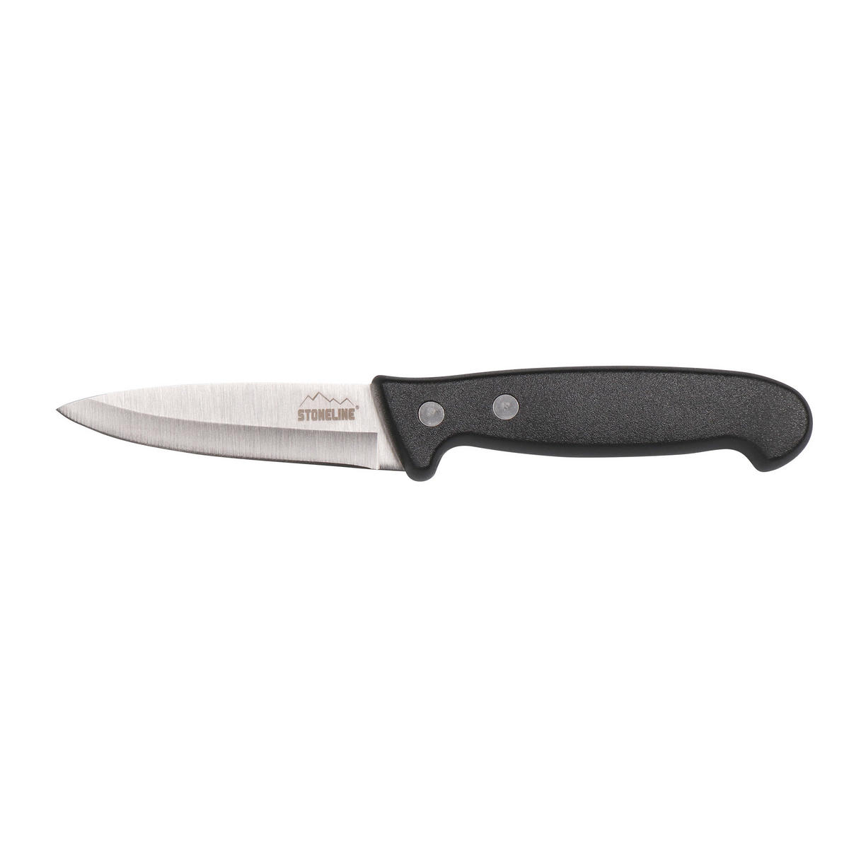 SCHÄLMESSER - Schwarz, Metall (18.7cm) - Stoneline