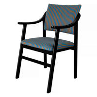 ARMLEHNSTUHL Buchenholz ETIENNE - Blau, Holz (43/84/5cm) - RNT By Really Nice Things