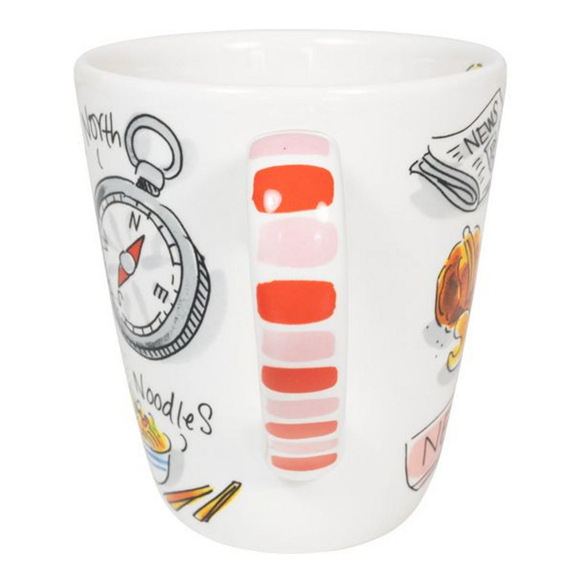 BECHER Liebesbrief N in Bunt - 350 ml - Multicolor, Keramik (0.35L) - Blond Amsterdam