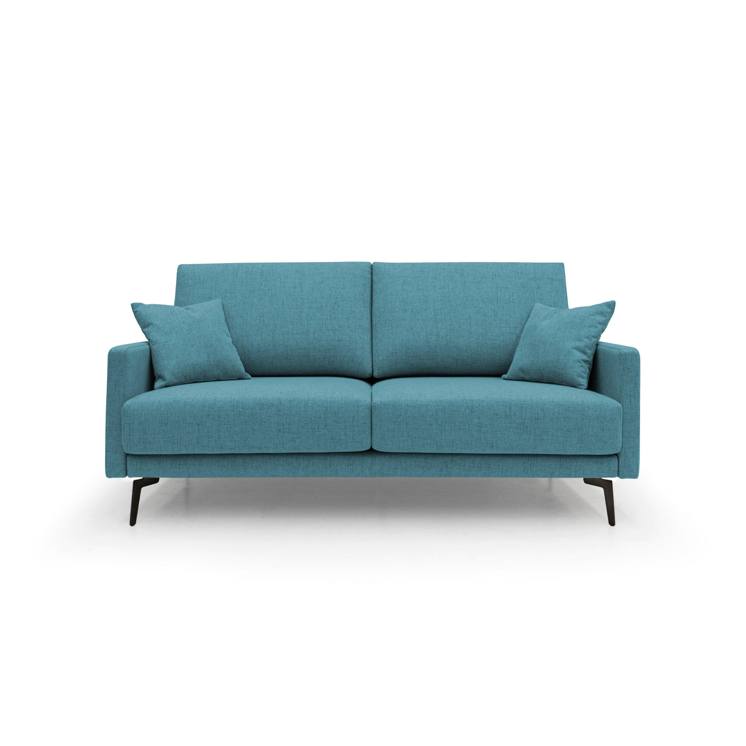 LINEARSOFA Saturno - Hellblau, Textil (180/94/90cm) - Divani.store