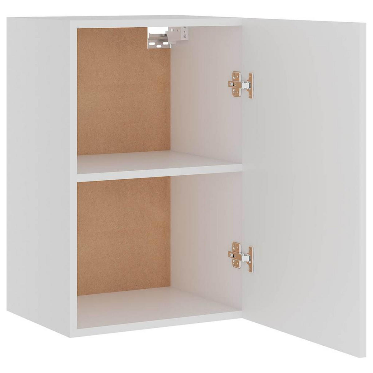 HÄNGESCHRANK Weiss 39,5/31/60 Cm Holzwerkstoff - Weiß, Holzwerkstoff (31/60/39.5cm) - vidaXL