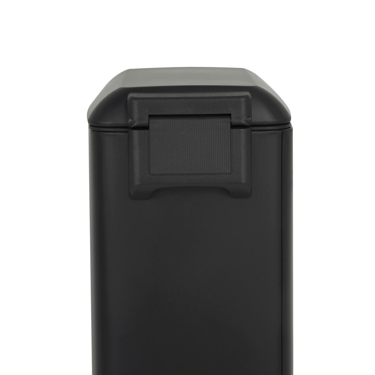 MÜLLEIMER TS20 20l Schwarz - Schwarz, Metall (23.5/55.5/42cm) - SVITA