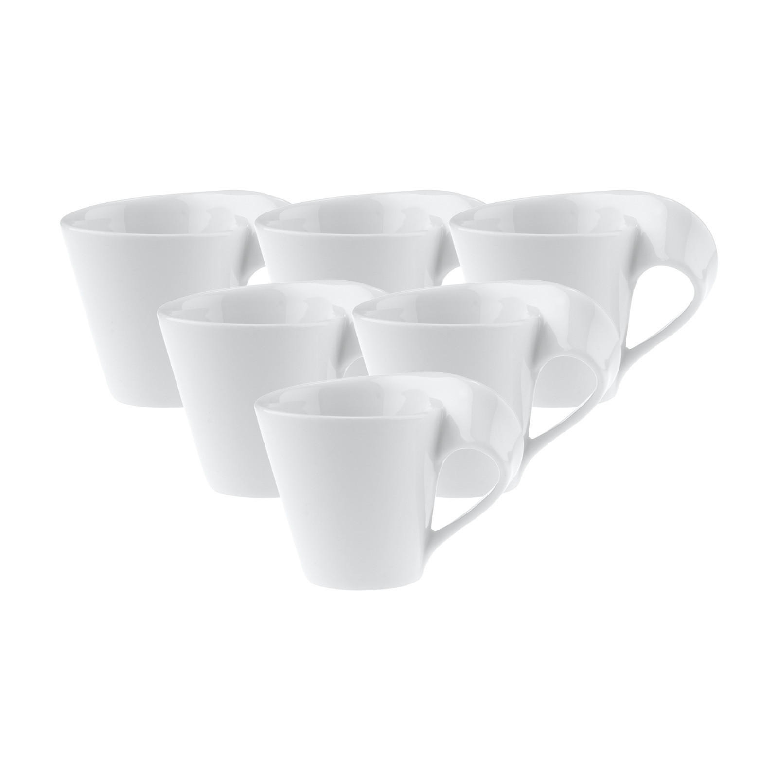 ESPRESSOTASSEN NewWave Caffè weiß 80 ml 6er Set - Weiß, Keramik (0.08L) - Villeroy & Boch
