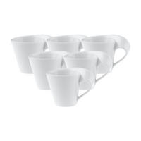 ESPRESSOTASSEN NewWave Caffè weiß 80 ml 6er Set - Weiß, Keramik (0.08L) - Villeroy & Boch