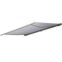 ELEKTRISCHE KASSETTENMARKISE Cremeweiß - Weiß, Textil (450/23/300cm) - MCW