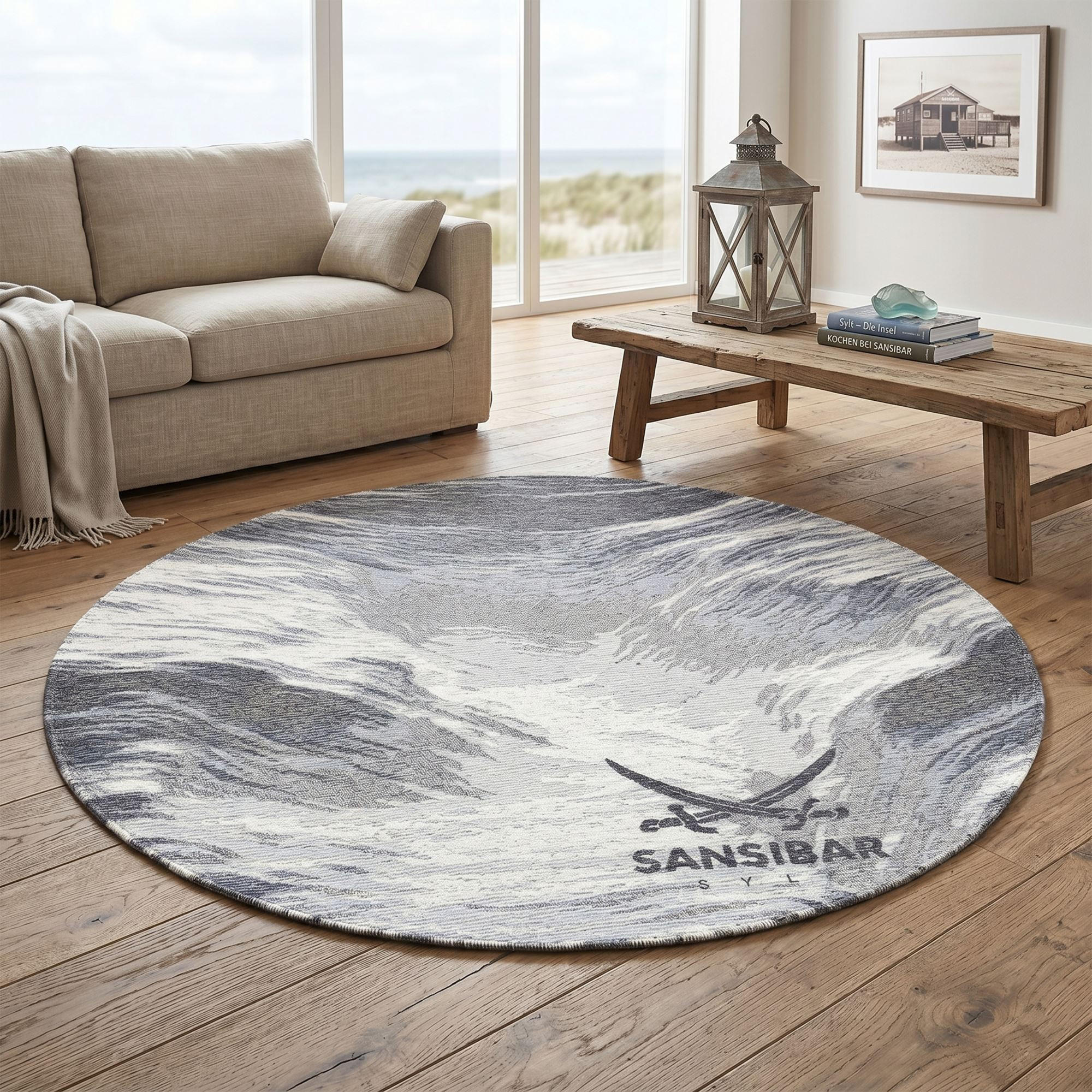 Sansibar SYLT RUČNE TKANÝ KOBEREC Keitum 190x280 cm
