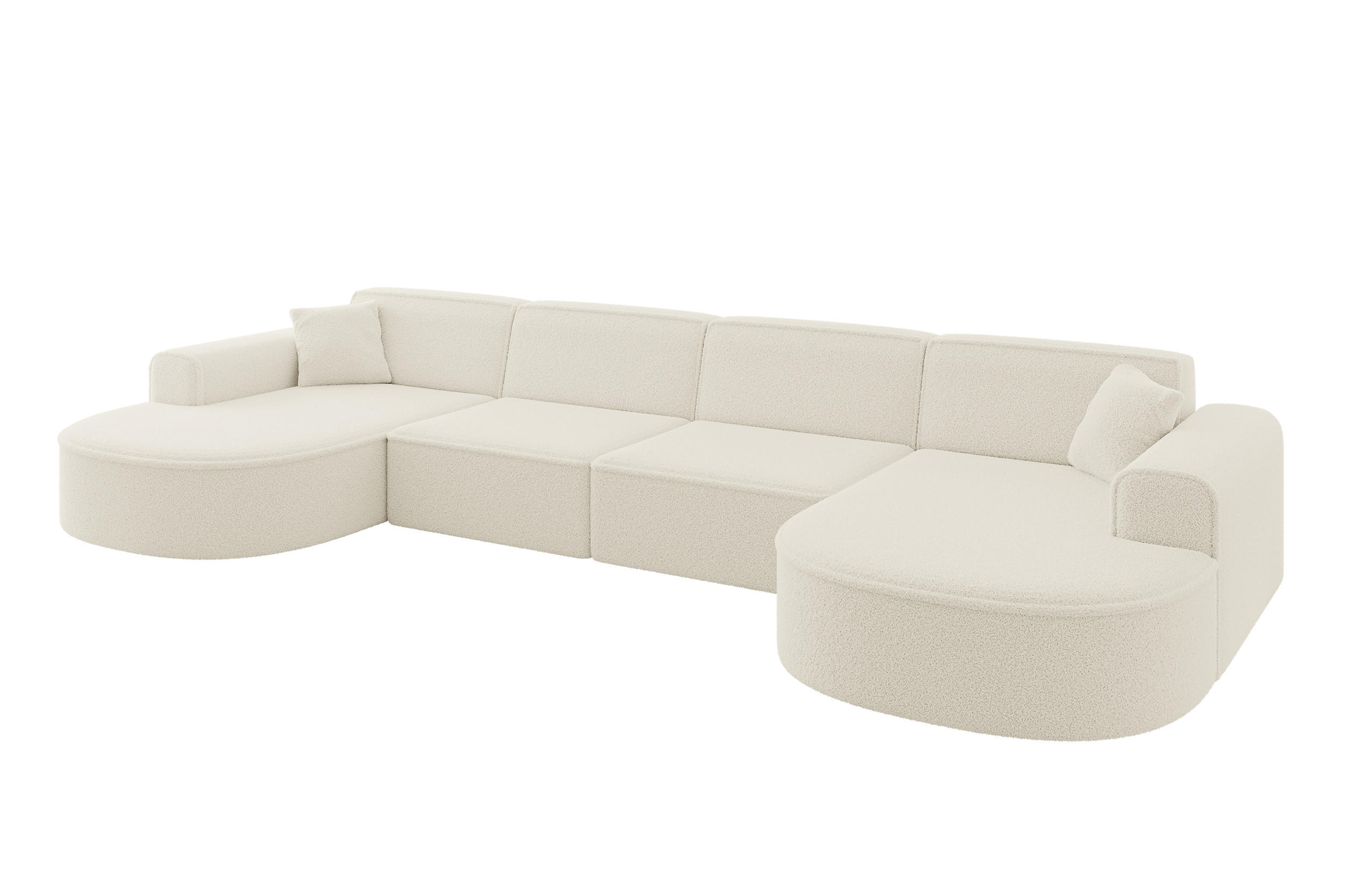 ALTDECOR SEDACÍ SOUPRAVA MARI-U2 – 388 x 171 x 79 cm, béžová buklé