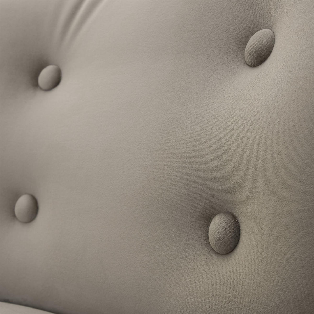 POLSTERSESSEL Kamle Samtvelours sahara - Sahara, Kunststoff (58/78/68cm) - 58aufmkessel