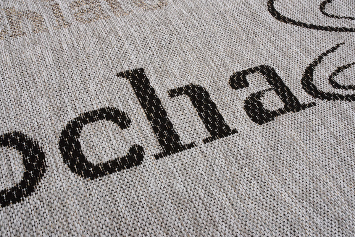 TEPPICH MELISSA Grau 160/230 cm - Grau, Kunststoff (160/230cm) - Tapiso