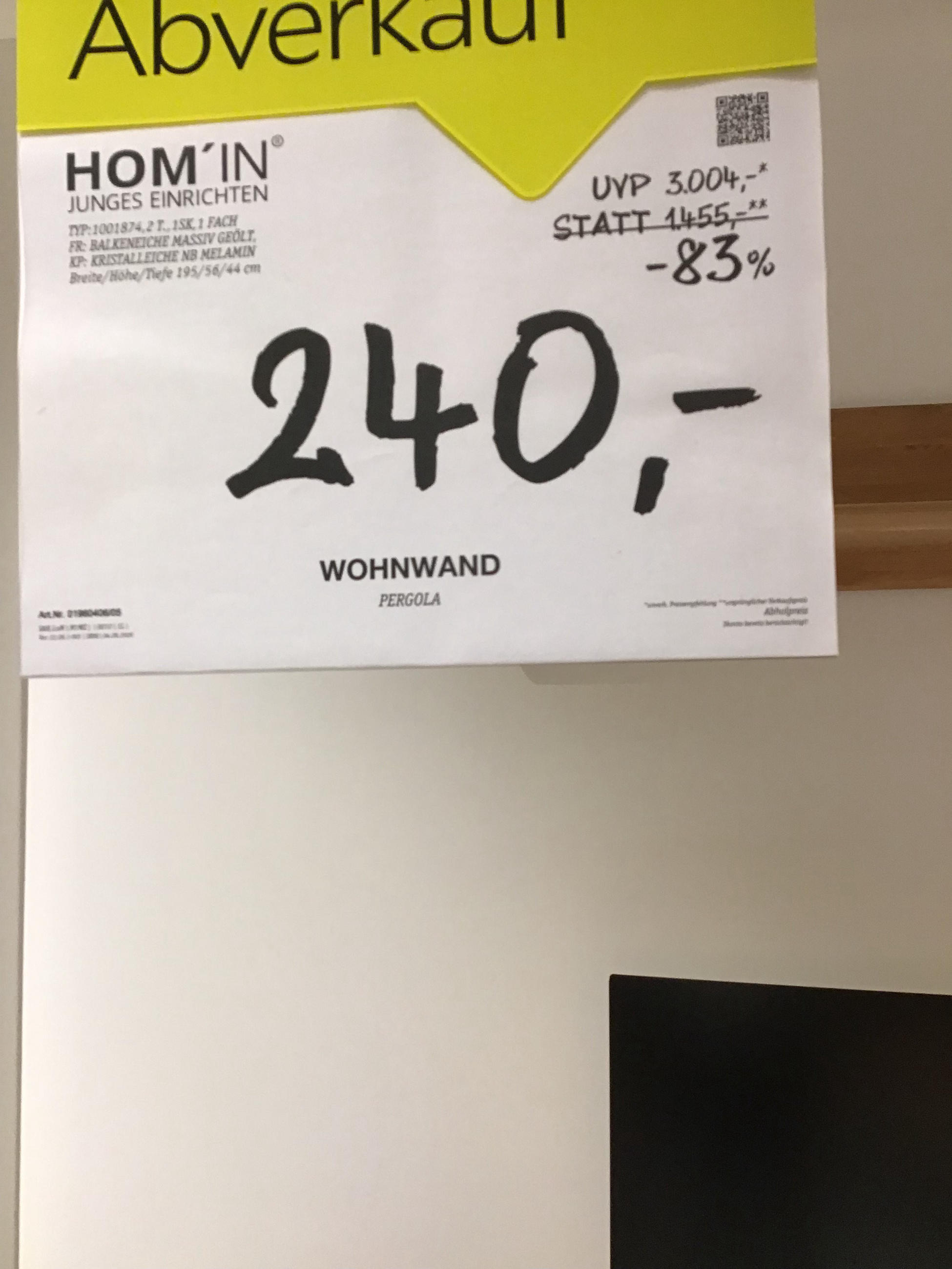 Wohnwand Pergola - Hom`in