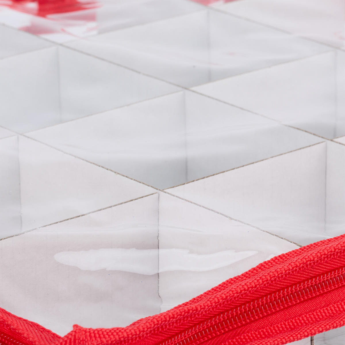 3XWEIHNACHTSKUGEL-AUFBEWAHRUNGSBOX - Multicolor, Papier/Kunststoff (32/16/32cm) - Relaxdays