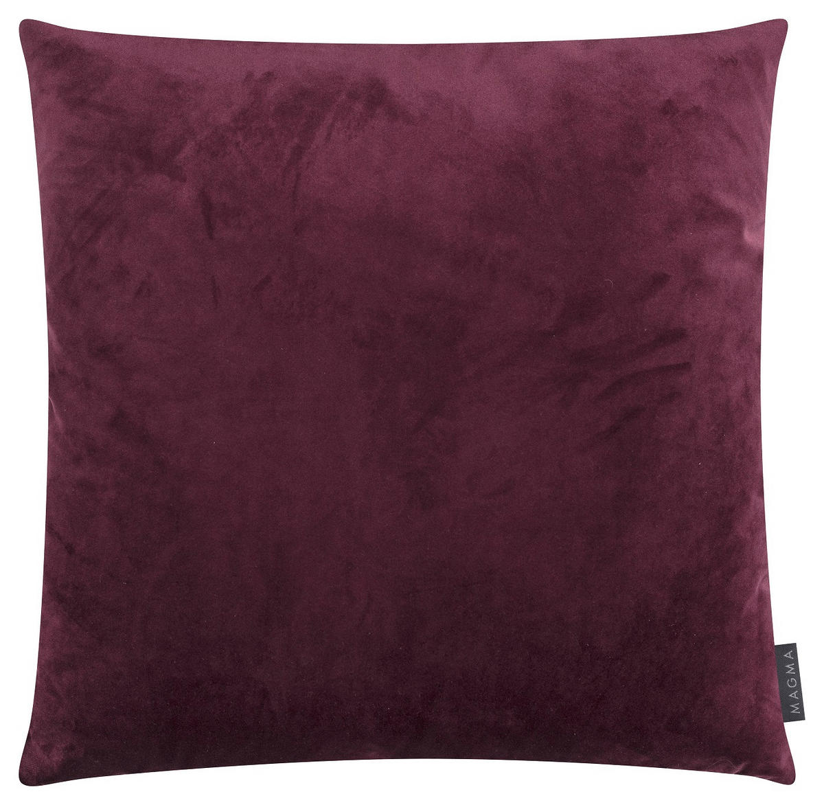 KISSENHÜLLE 2er Set Nobless Rauten 50/50 cm weinrot - Weinrot, Textil (50/50cm) - Magma Heimtexx