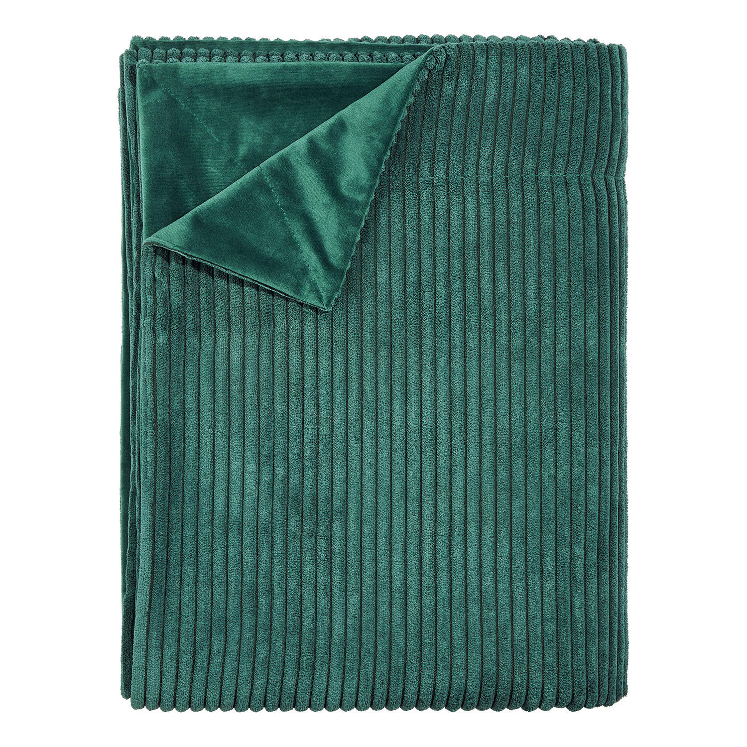 DECKE LORD OF THE CORD - Grün, Textil (150/200cm) - Butlers