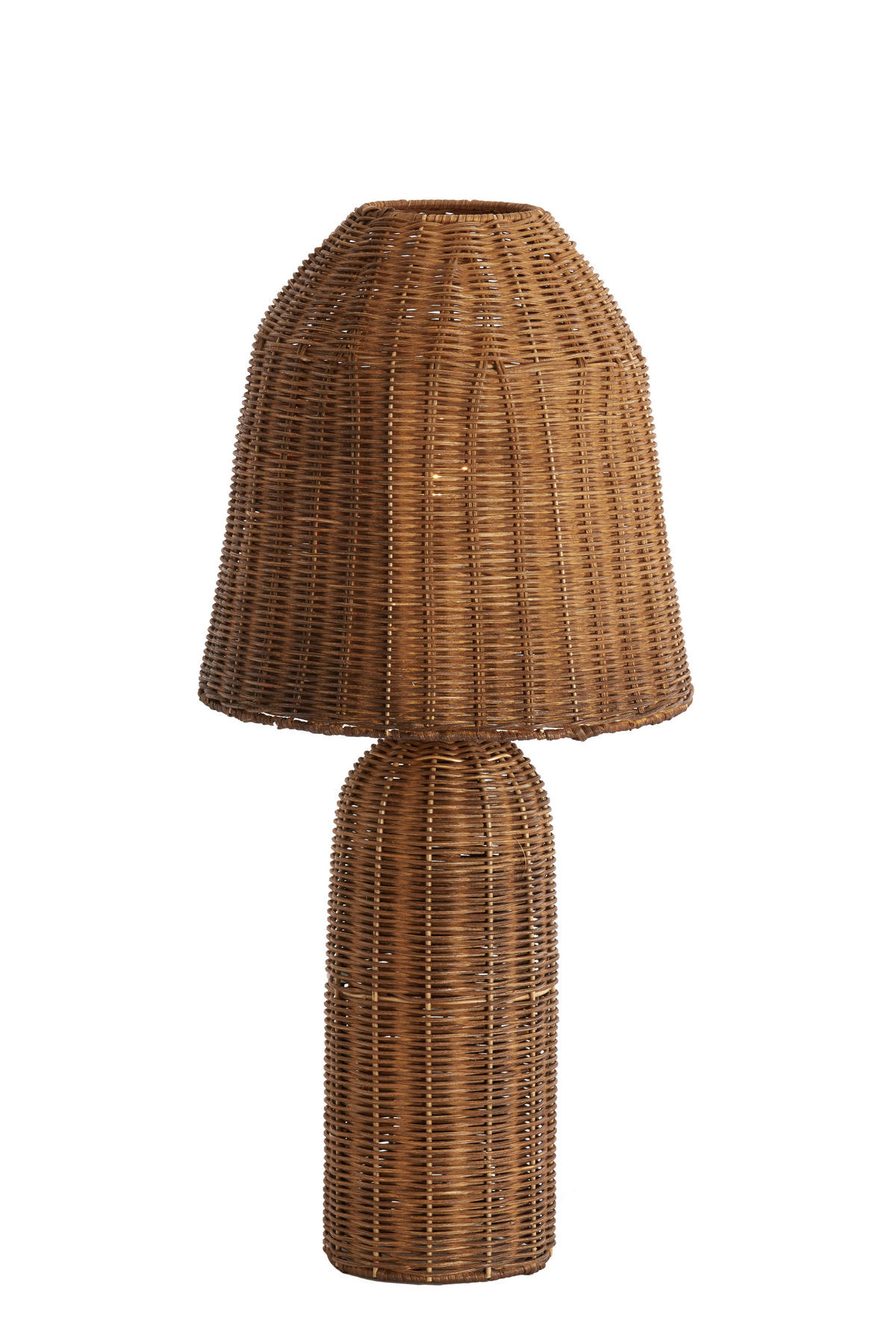 TISCHLAMPE Mandor Braun 28.5/28.5/60 cm - Braun, Holz (28.5/28.5/60cm) - Light & Living