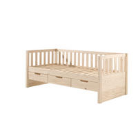 KINDERBETT FRITZ Beige 99x212x86 cm - Beige, Holz - FURNLUX