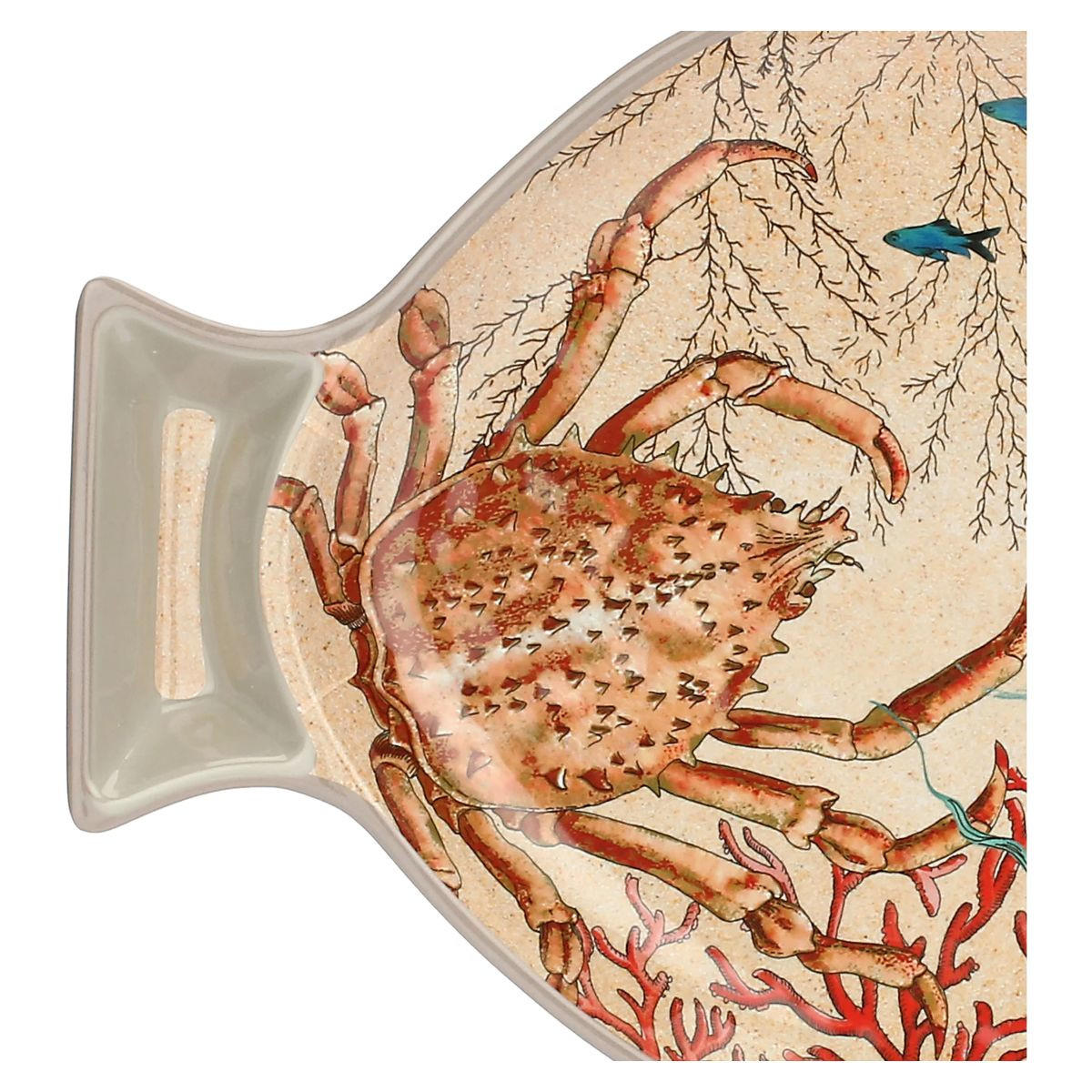 FISCHTELLER 33 x 23 cm Sea Life Set mit 2 Stück - Multicolor, Kunststoff (33/23/3cm) - Rose & Tulipani