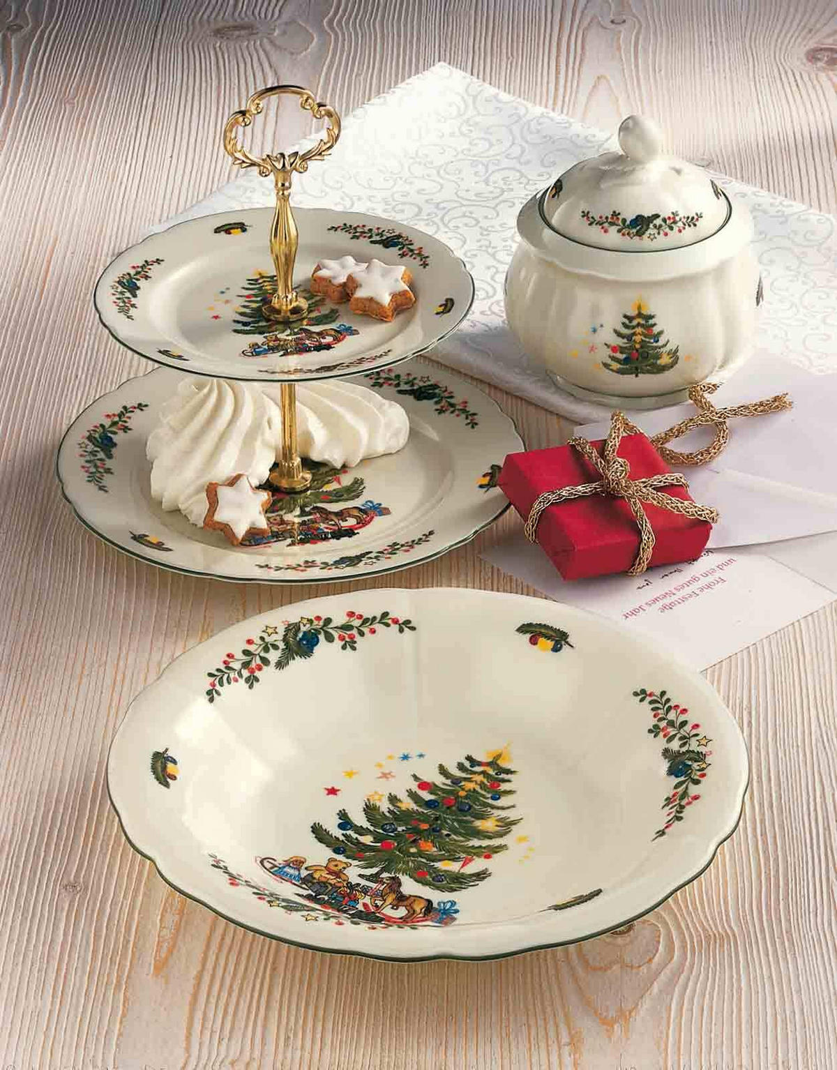TEESERVICE Marieluise Weihnachten bunt 20er Set - Multicolor, Keramik (1/1/1cm) - Seltmann Weiden