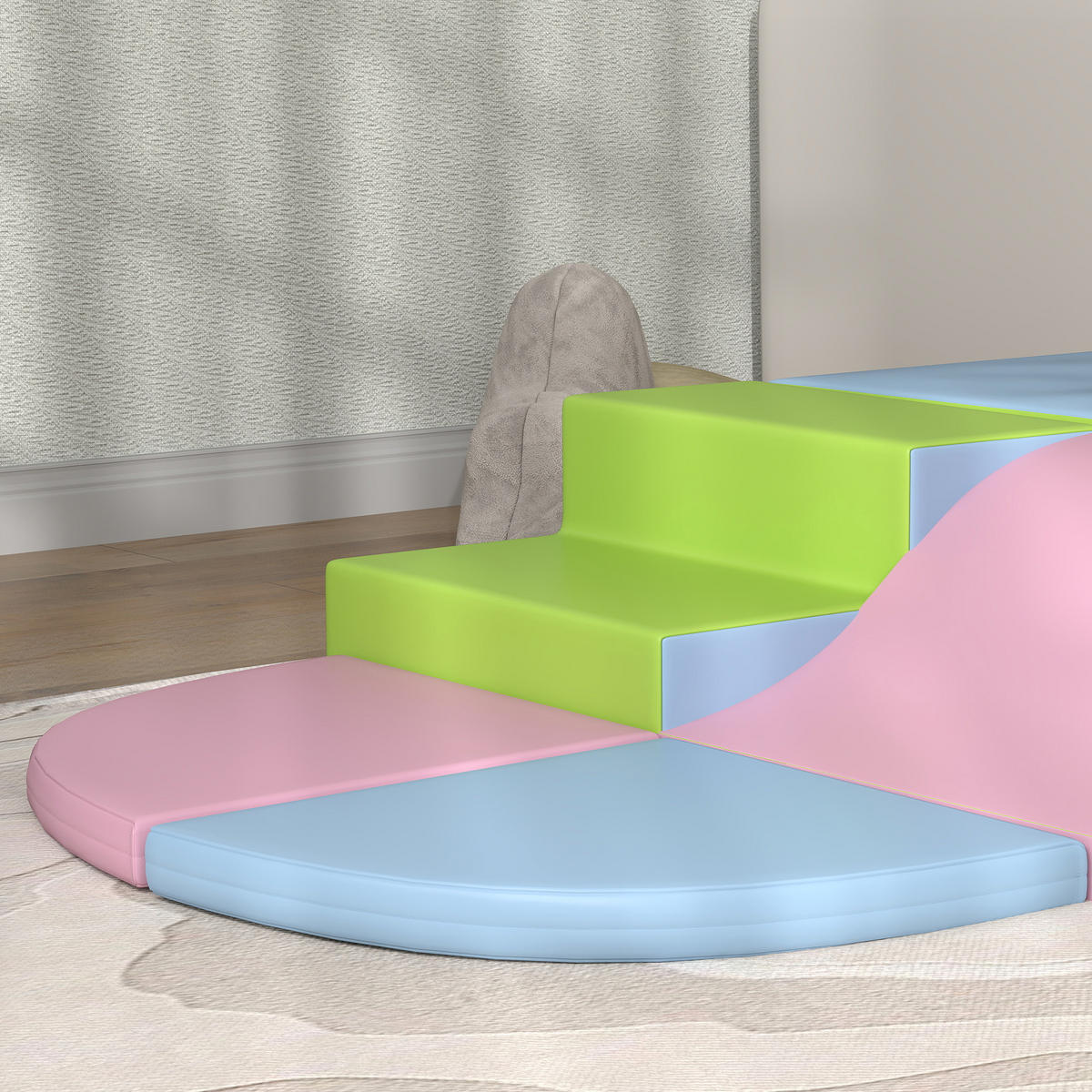 MOTORIKSPIEL DE-18205 6-teilig, aus EPE-Schaum Multicolor - Multicolor, Kunststoff (100/24/150cm) - ComfortXL