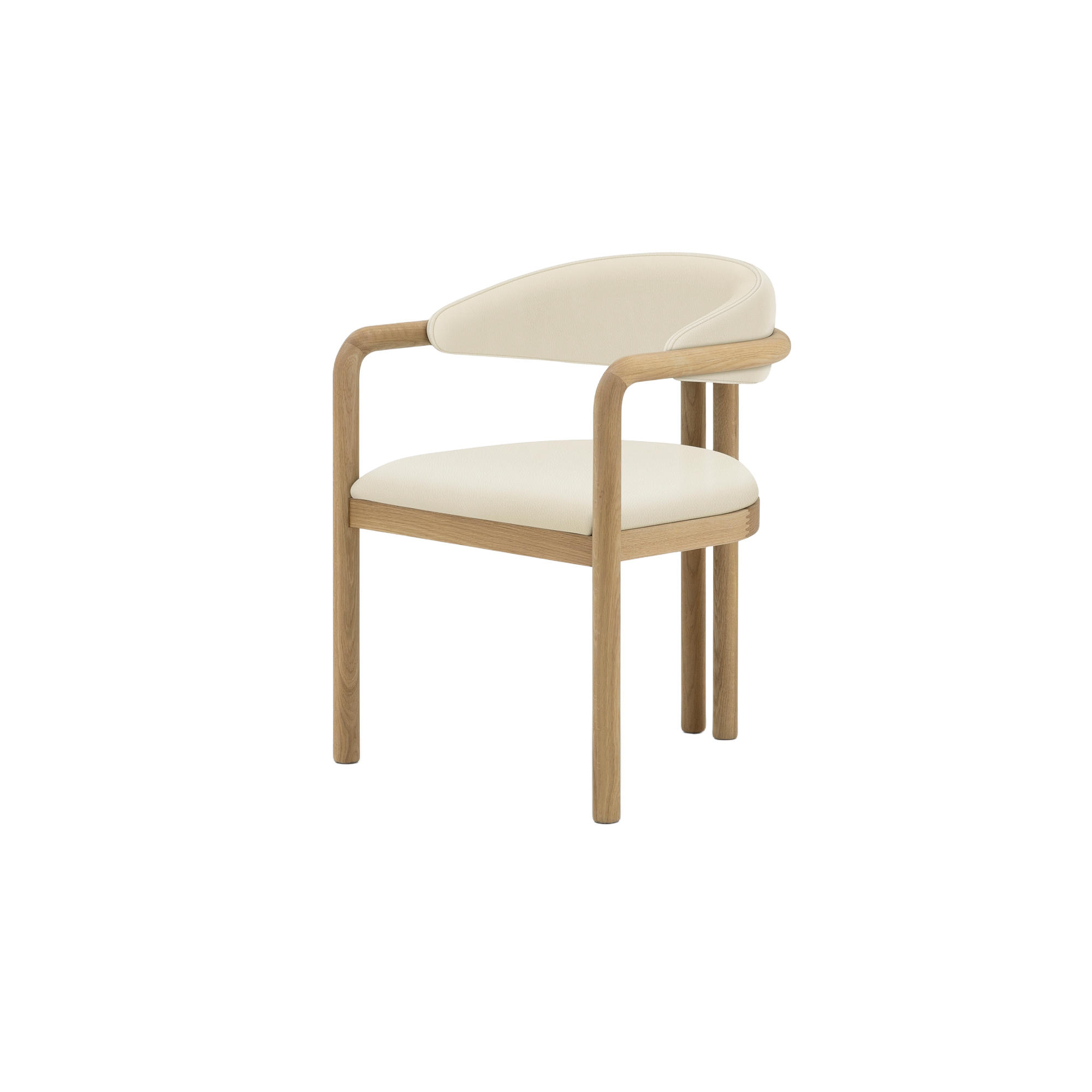Woodek Esszimmerstuhl Beige 58x77x59 cm
