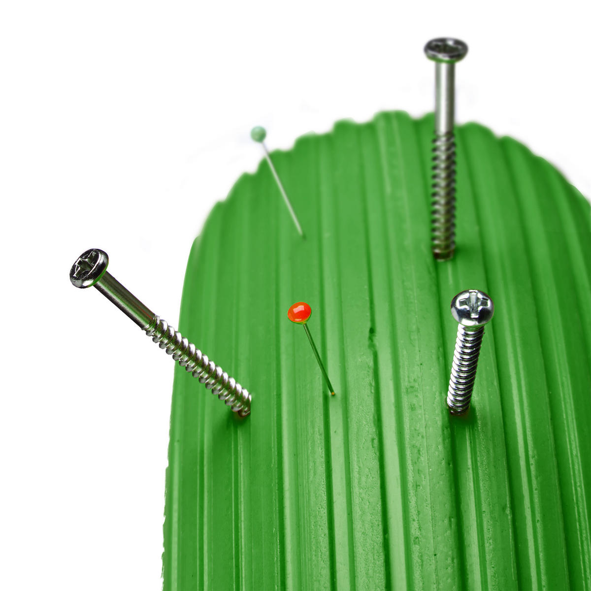 SCHUBKARRENRAD - Multicolor, Kunststoff/Metall (9/39/9cm) - Relaxdays