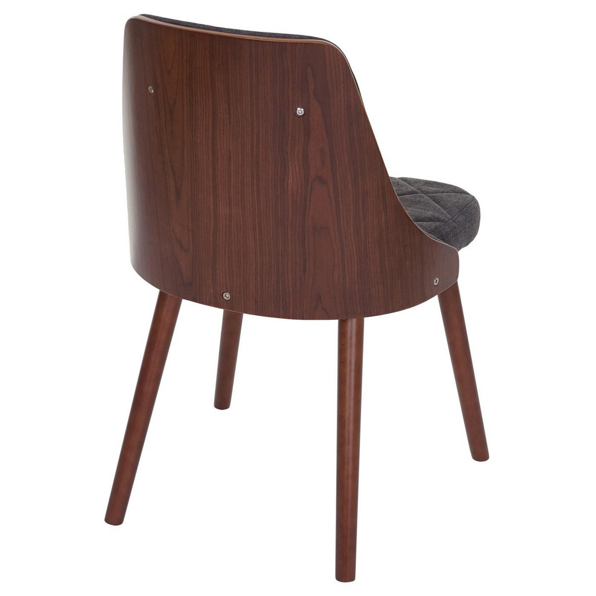 ESSZIMMERSTUHL Grau 6er-Set - Grau, Textil (50/82/53cm) - MCW