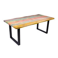 ESSTISCH LIBRO - Multicolor, Holz (85/160/77cm) - SAM