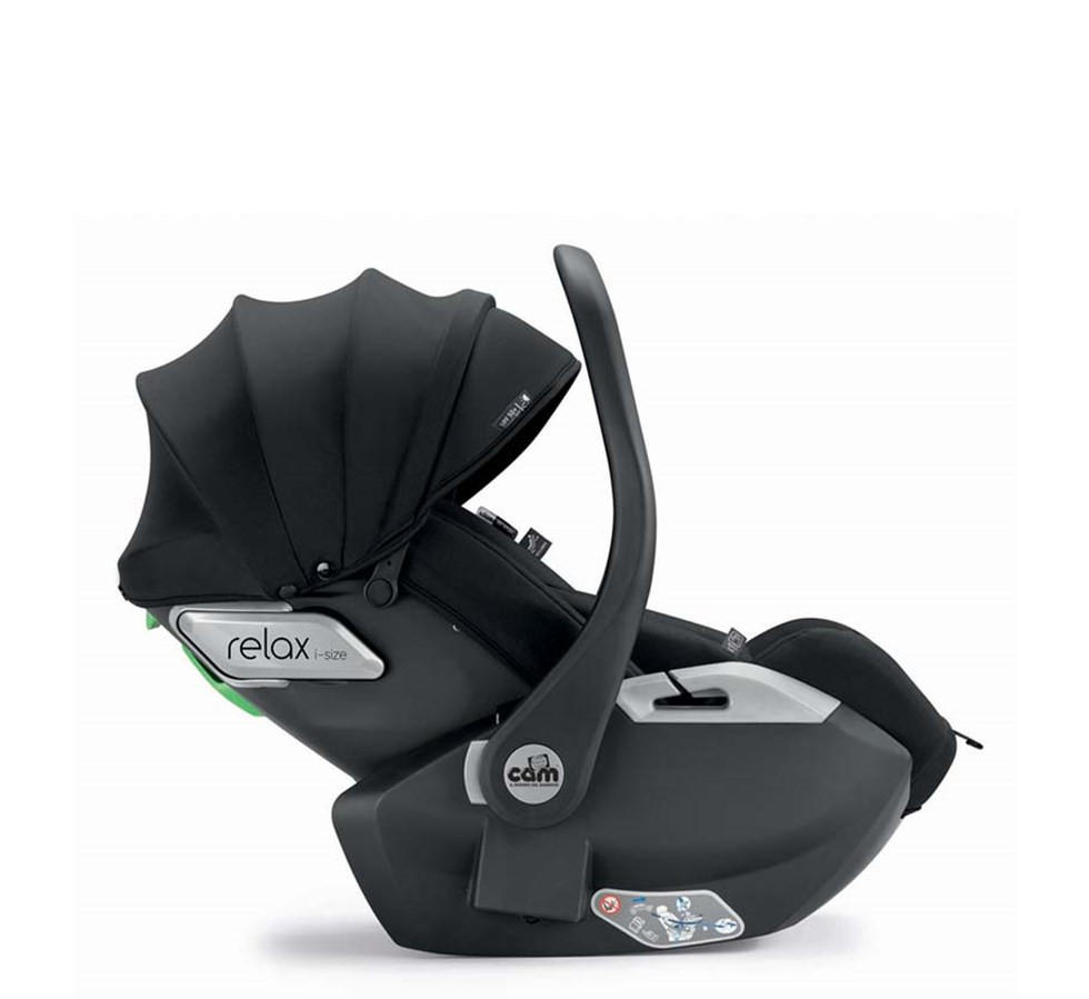 Thumbnail - Cam il Mondo del Bambino S.p.A. Babyschale, Schwarz, Kunststoff, 44x57x67 cm, Baby on Tour, Babyschalen, Babyschalen