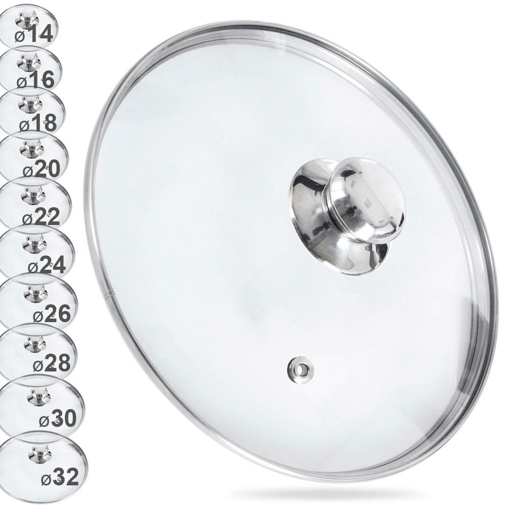 GLASDECKEL Universal transparent - Klar, Glas (30/30/5cm) - Orion 