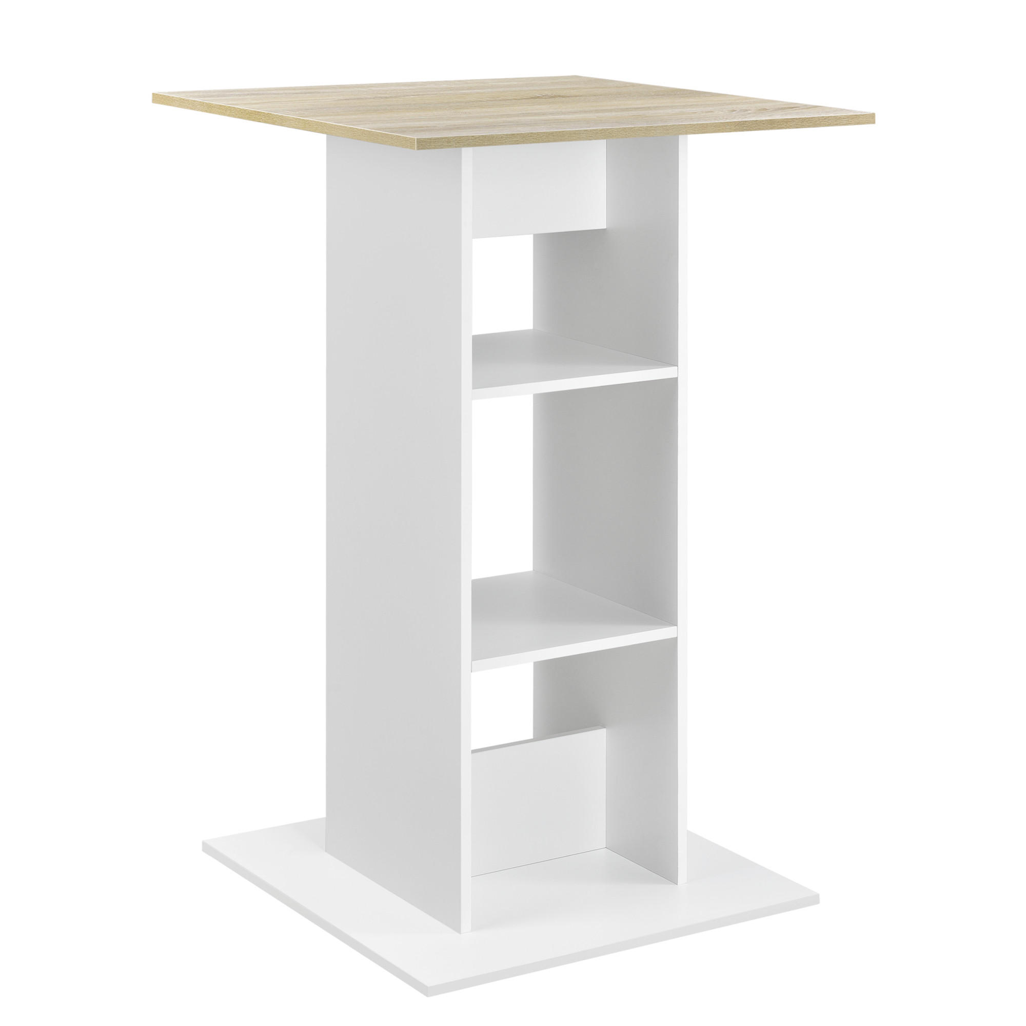 BARTISCH Visby - Eichefarben, Holzwerkstoff (70/110/70cm) - [en.casa]
