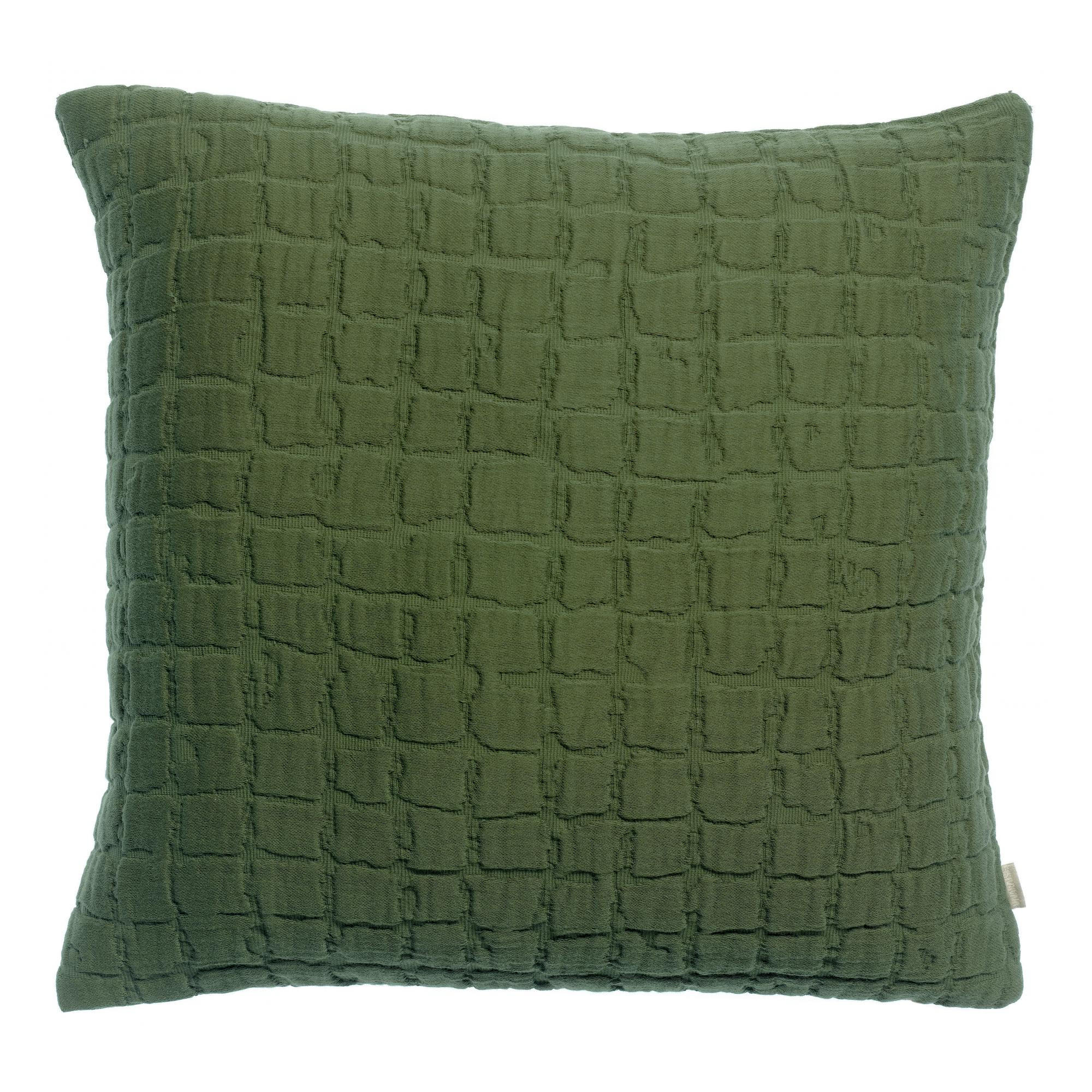 Vivaraise Kissen Olivgrün 45x45 cm