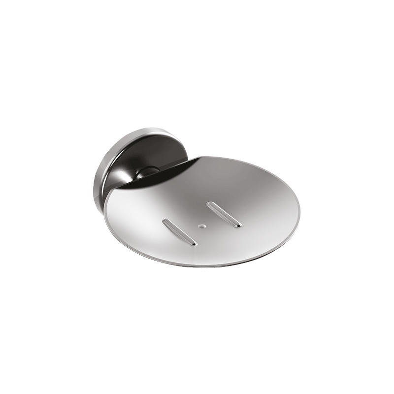 SEIFENABLAGE Wandmontage Edelstahl 1.4301 satiniert - Grau, Metall (12.5/6.5/15cm) - Delabie