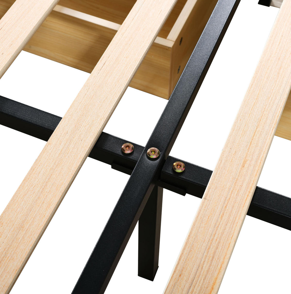 POLSTERBETT mit 4 Schubladen 140x200 cm Samt Beige - Beige, Holz (140/200cm) - Meubliv