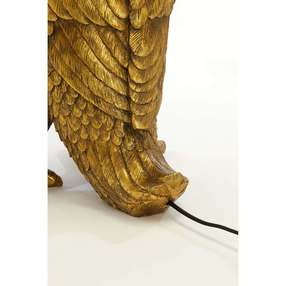 TISCHLAMPE Ente Bronze 23,5/23/48,5 cm - Bronzefarben, Kunststoff (23.5/23/48.5cm) - Light & Living