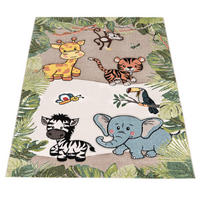 KINDERTEPPICH 200/290 cm Diamond 644 - Beige, Kunststoff (200/290cm) - Paco Home