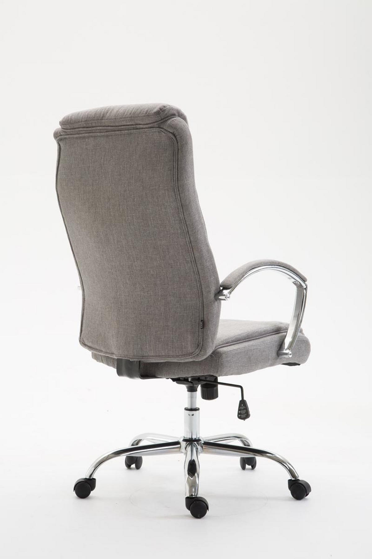 BÜROSTUHL Volute, Stoff Grau - Grau, Textil/Metall (65/125/73cm) - TPFLiving